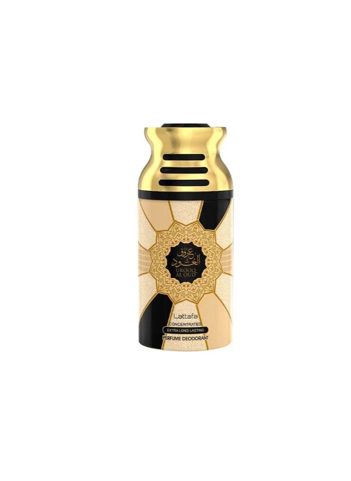 Lattafa Urooq Al Oud  Unisex Perfumed Spray 250Ml  - Image 1