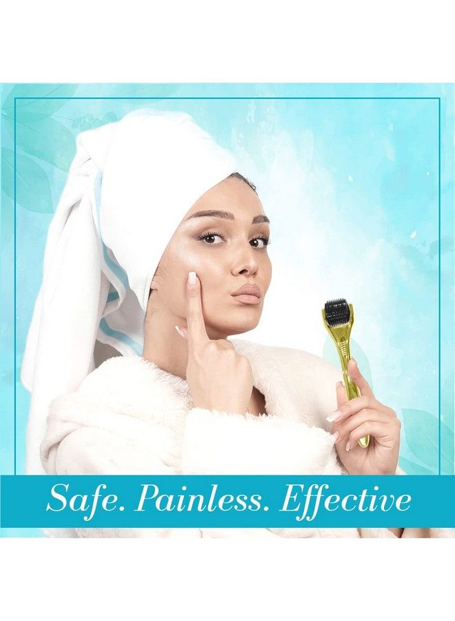 Epyz New Model Derma Roller Cosmetic Micro Needling Instrument With 540 Needles For Acne Skin Hair Loss With Free Storage Case [ Pack Of 1 ] (Green 1.5Mm) - Image 5