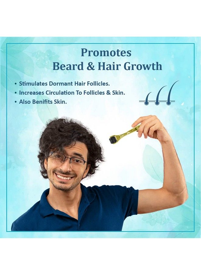 Epyz New Model Derma Roller Cosmetic Micro Needling Instrument With 540 Needles For Acne Skin Hair Loss With Free Storage Case [ Pack Of 1 ] (Green 1.5Mm) - Image 4