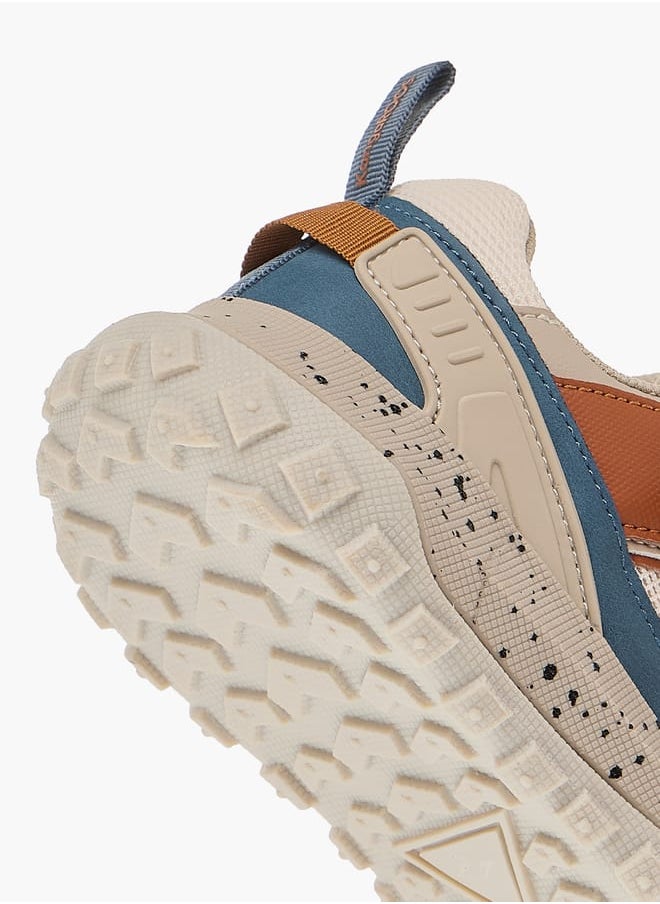 kangaROOS Boys' Logo Detail Sports Shoes with Hook and Loop Closure  - Image 5