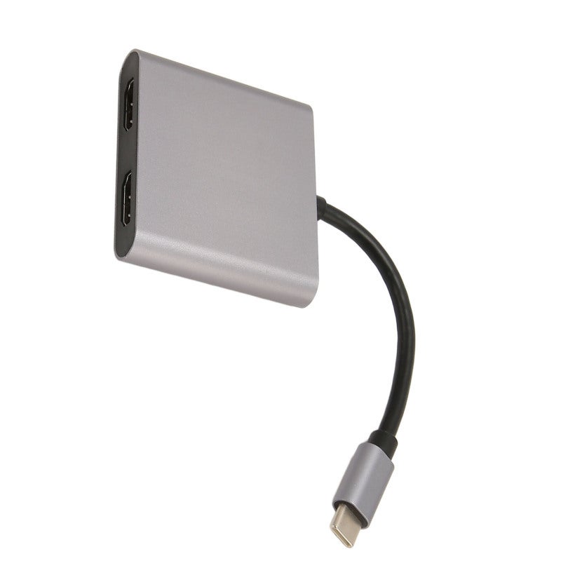 Type C to Dual HD Adapter USB C to Dual HD Docking Station MST Multi Screen Display HD 4K Adapter - Image 4