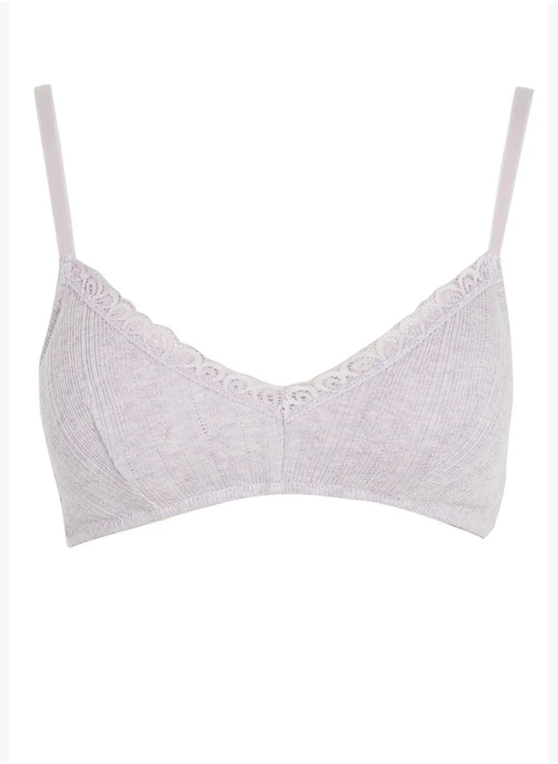 DeFacto V-Neck Triangle Bralette