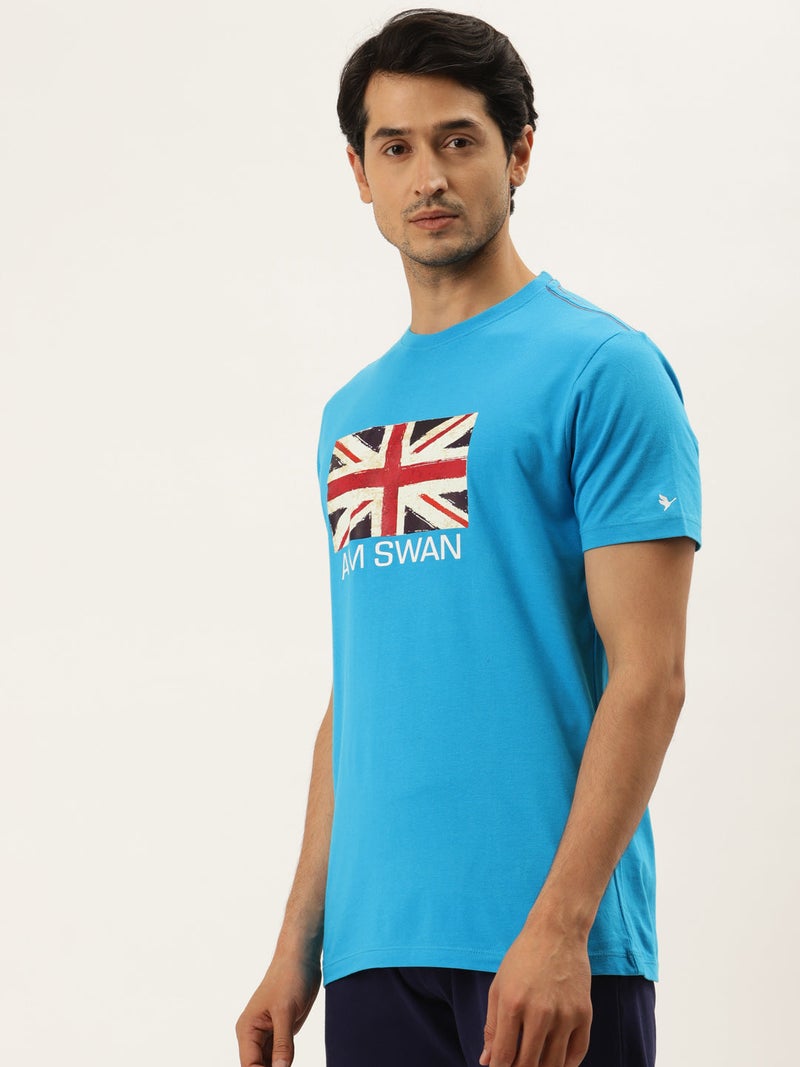 amswan PREMIUM COTTON PRINTED HALF SLEEVE CREW NECK T-SHIRTS - Image 2