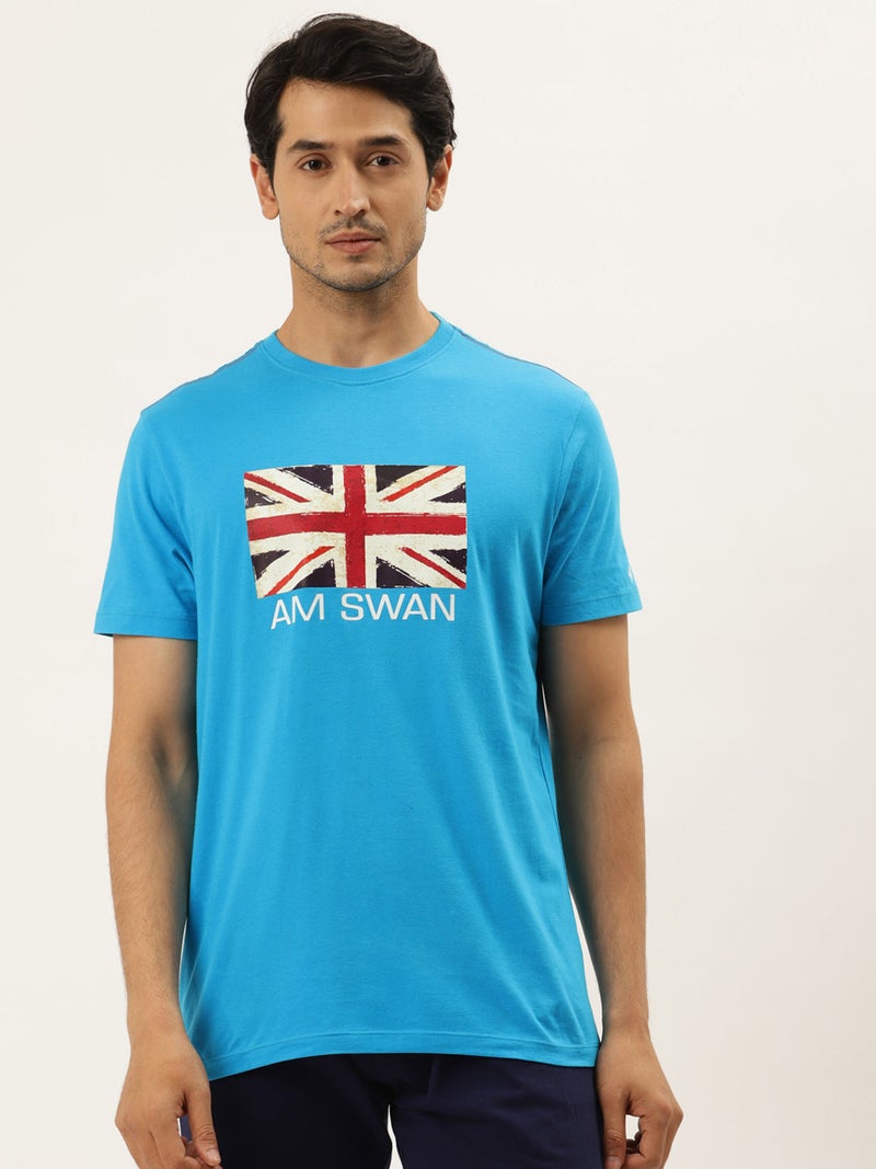 amswan PREMIUM COTTON PRINTED HALF SLEEVE CREW NECK T-SHIRTS - Image 1