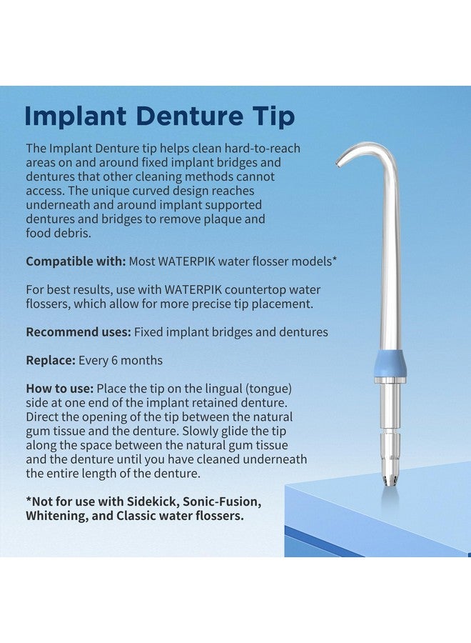 FreFeel Replacement Heads for Waterpik, Replacement Picks for Water Pik Water Flosser (10 Tips) - Image 4