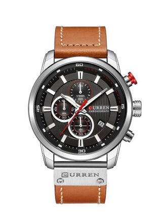 Men Stylish Chronograph Wristwatch 8291 Brown - pzsku/Z633B7179468653AD1E7AZ/45/_/1646669951/62094469-d045-4d33-97a5-167a4b390216