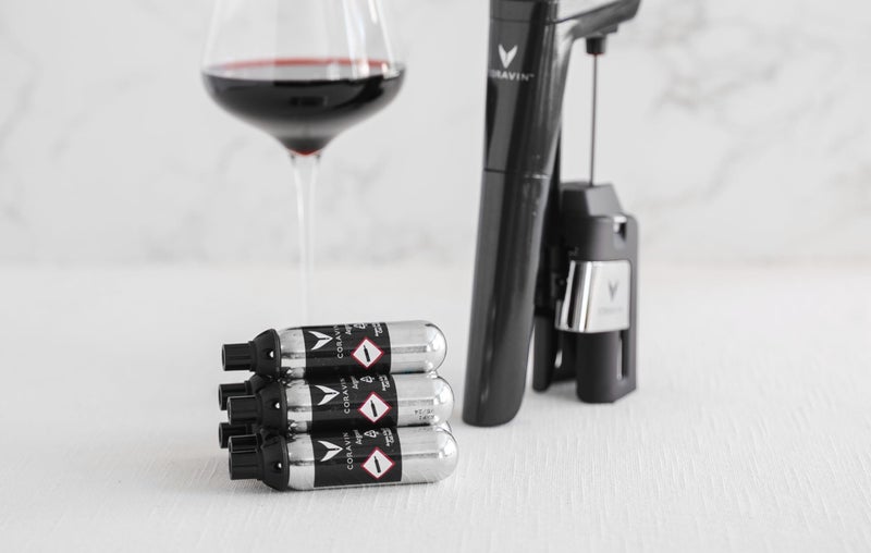 Coravin Pure Argon Capsules - 12 Pack - Wine Argon Gas Cartridges - Image 2