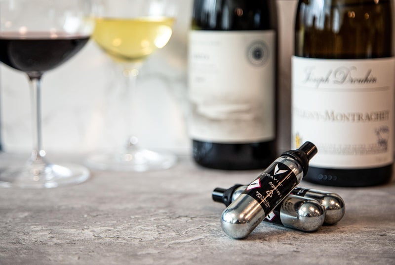 Coravin Pure Argon Capsules - 12 Pack - Wine Argon Gas Cartridges - Image 3