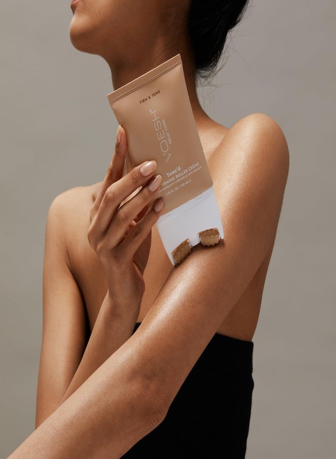 VOESH Roller Creme, Vegan Beauty, Body Cream, Lymphatic Massage, Toning Cream, Skin Hydrating, Body Lotion (Tone'd) - Image 3