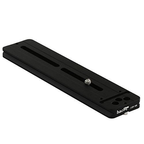 Haoge 168mm LQR-168 Universal Lens Quick Release Plate for Canon Nikon Olympus Minolta Tokina Tamron Sigma Pentax Sony Leica Tele Lenses Compatible with Arca Swiss Tripod Ball Head - Image 2