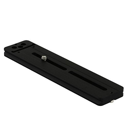 Haoge 168mm LQR-168 Universal Lens Quick Release Plate for Canon Nikon Olympus Minolta Tokina Tamron Sigma Pentax Sony Leica Tele Lenses Compatible with Arca Swiss Tripod Ball Head - Image 3