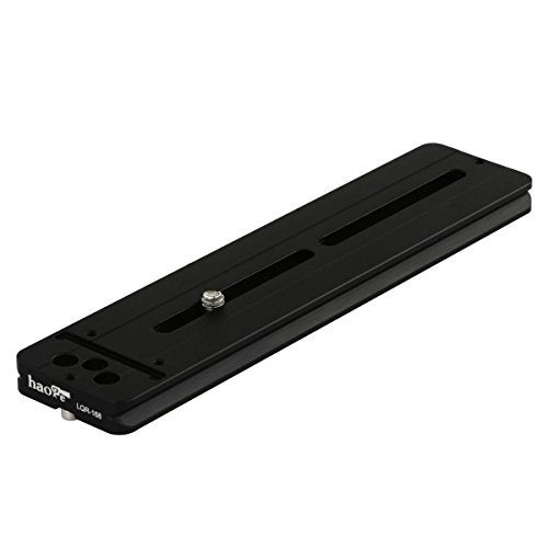 Haoge 168mm LQR-168 Universal Lens Quick Release Plate for Canon Nikon Olympus Minolta Tokina Tamron Sigma Pentax Sony Leica Tele Lenses Compatible with Arca Swiss Tripod Ball Head - Image 1