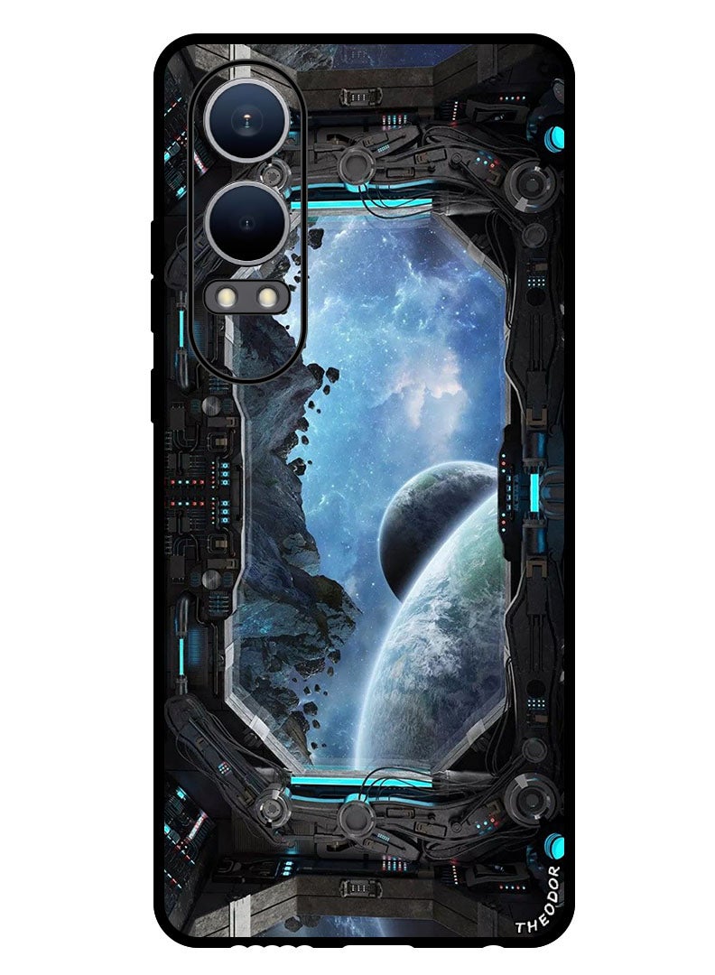 Theodor Protective Case Anti Scratch Shock Proof Bumper Cover For OnePlus Nord CE4 Lite Space View - Image 1