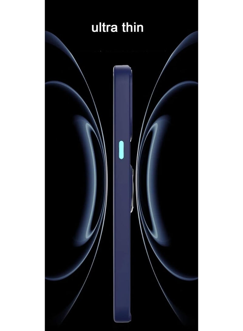 ELTRAZONE Case for Iphone 15 Pro Max Case Cover Metal Ring Holder Grip Kickstand Car Magnetic Mount Shockproof Matte Hard Back Bumper Case for Iphone 15 Pro Max 5G (Black+Red) - Image 5