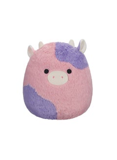 Squishmallows 12 inch Patty Pink and Purple Cow Fuzzamallow , Officially Licensed Kellytoy Plush Toy, Colorful Soft Toy, Gift for Kids, Girls & Boys Washable Squishy Stuff Toy Multicolor All Age  - Image 1