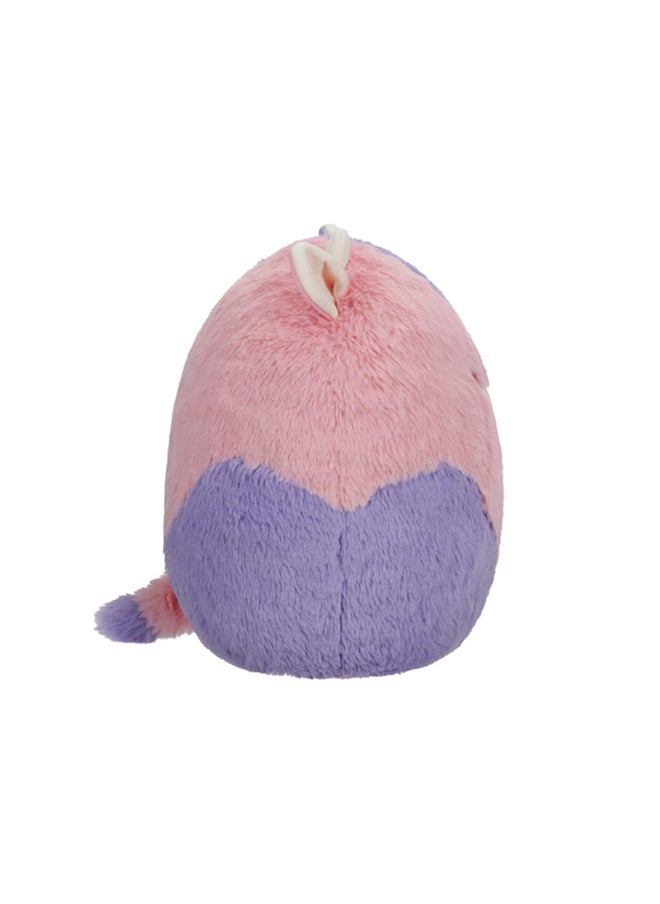 Squishmallows لعبة فوزامالو بقرة وردية وبنفسجية 12 بوصة، معتمدة رسميًا من كيليتو، لعبة قماشية ملونة، هدية للأطفال، للبنات والأولاد، لعبة قابلة للغسل وطرية متعددة الألوان لجميع الأعمار  - Image 3