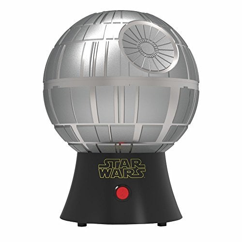 Uncanny Brands Star Wars Death Star Popcorn Maker - Hot Air Style with Removable Bowl - Image 3