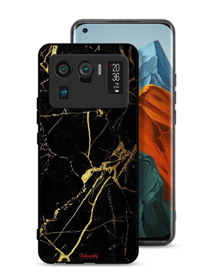 Tolwak Xiaomi Mi 11 Ultra Protective Case Cover Crack Marble - Image 1