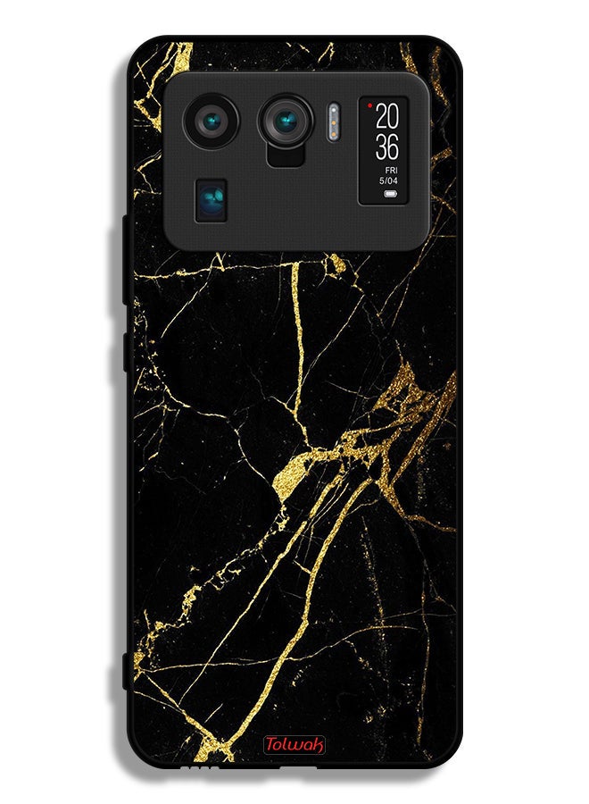 Tolwak Xiaomi Mi 11 Ultra Protective Case Cover Crack Marble - Image 2