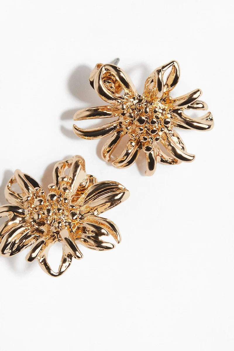 H&M Flower-shaped earrings