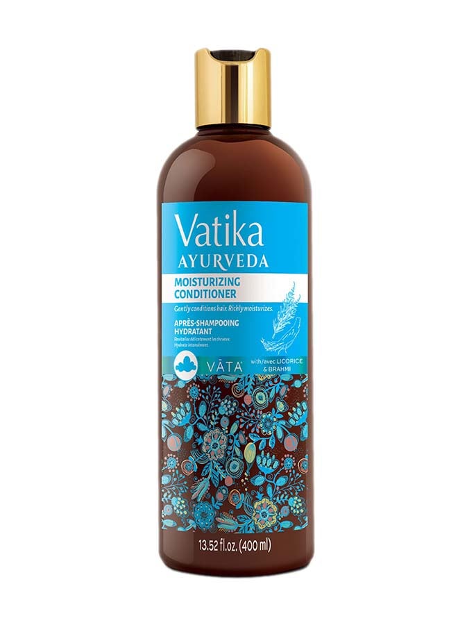 Vatika Ayurveda Advance Moisturizing Conditioner Enriched With Licorice And Brahmi 400ml  - Image 1