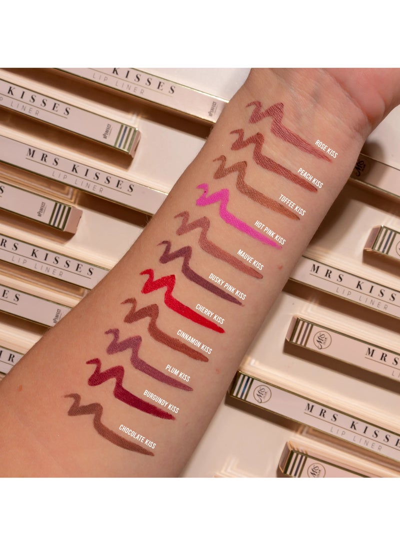 Bperfect Mrs Glam Mrs Kisses Lip Liner - Dream Lips Chocolate Kiss 10g - Image 3