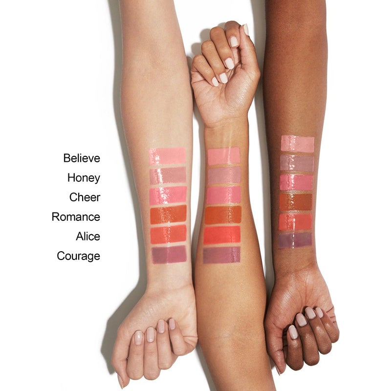 FV Liquid Blush, Long Lasting Buildable Cream Cheek Tint with High-Pigment Color, Weightless Blendable Formula for Natural Dewy Finish (Honey) - Image 4