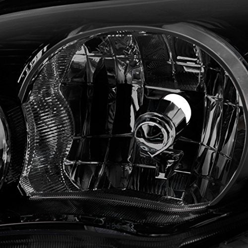 AKKON - For Black Smoked For 2011 2012 2013 Toyota Corolla Headlights Head Lamps Direct Replacement Left + Right Pair Set - Image 4