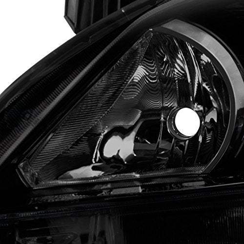 AKKON - For Black Smoked For 2011 2012 2013 Toyota Corolla Headlights Head Lamps Direct Replacement Left + Right Pair Set - Image 5