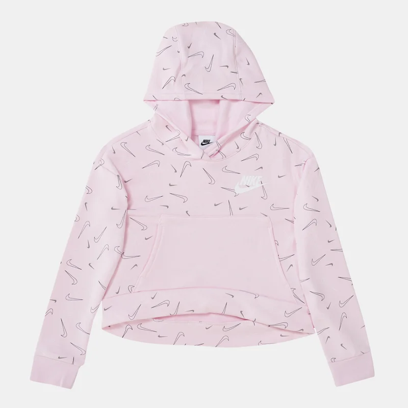 Nike Kids' Sportswear Printed Fleece Hoodie (Older Kids)