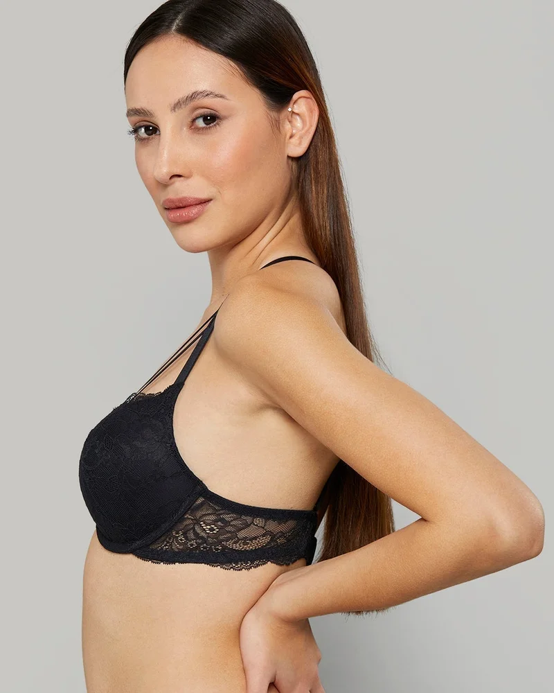ايسلا اند ايفي Isla &amp; Evie Obvious Double Pushup Plunge Bra