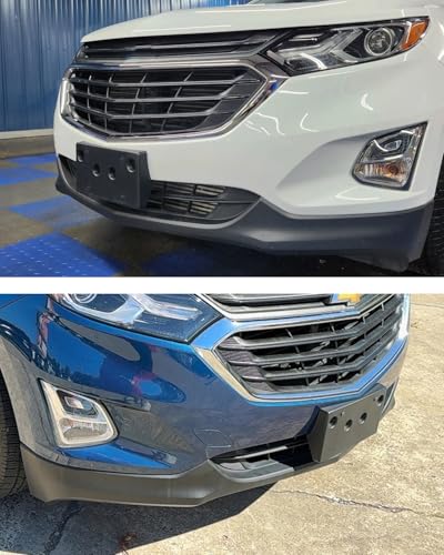 Wocch Front License Plate Frame for Chevy Equinox 2018 2019 2020 2021 Front Bumper License Plate Holder Mounting Bracket Replace # 23320630 GM1068190 - Image 4