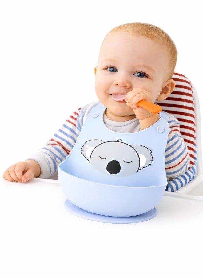 GIGGLE TREE Silicone Baby Bib - Image 1