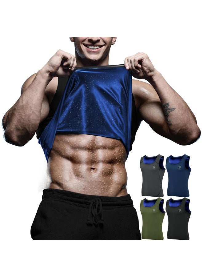 Rdx Men Sauna Vest, Sweat Workout Shirt, Waist Trainer, Corset, Compression Body Shaper Zipper and Seamless - Image 1