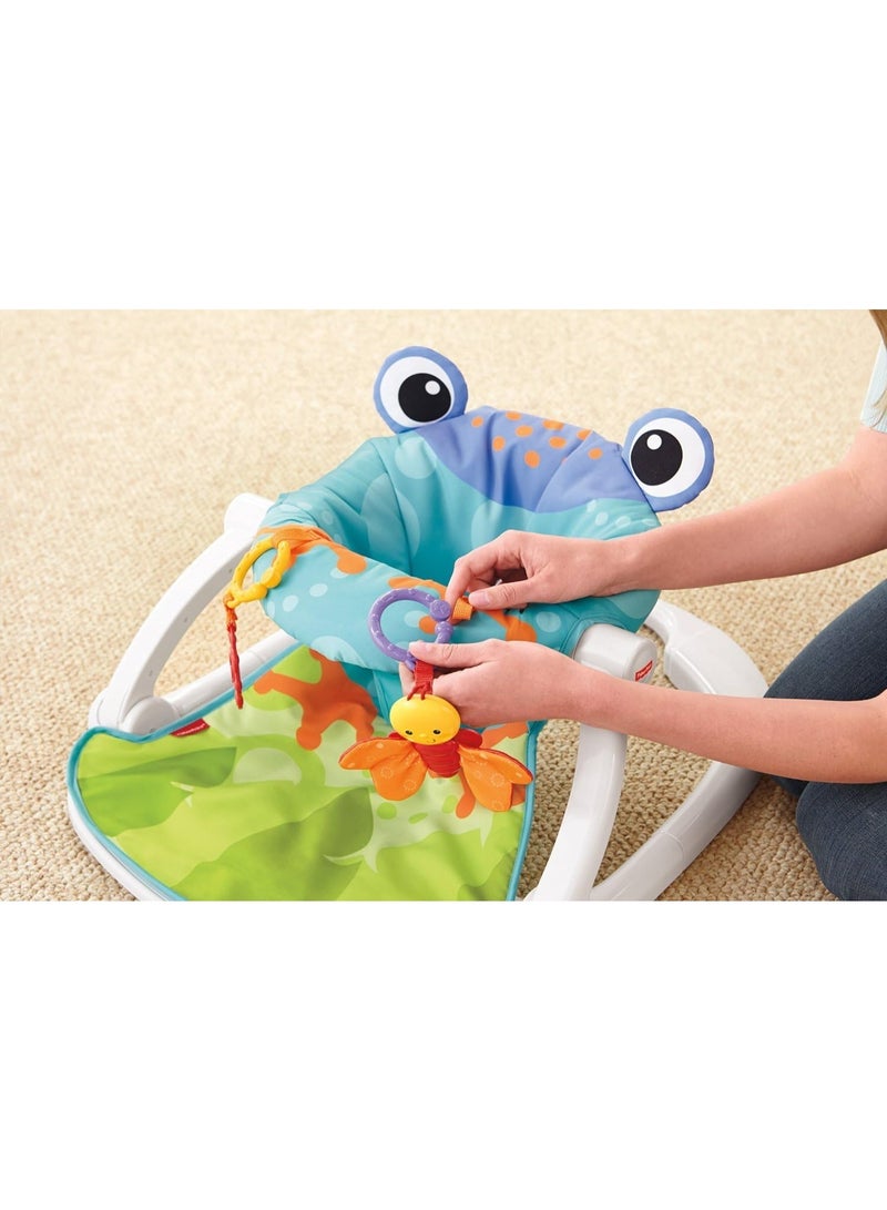 Tiibaby 68165 Frog Sit-Me-Up Seat with Electronic Piano - Image 3