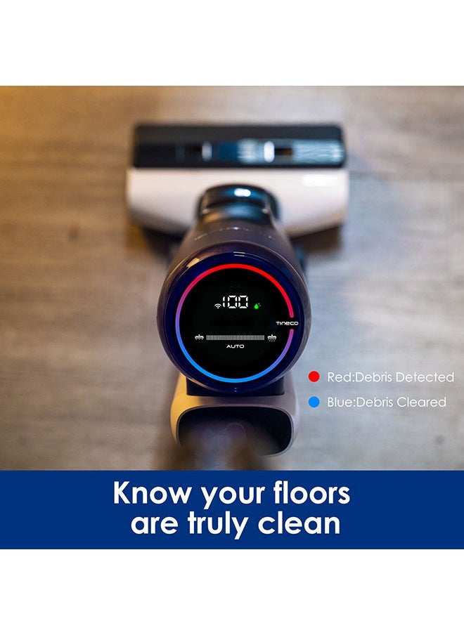 Tineco - Tineco Floor ONE S5 Smart Cordless Wet Dry Vacuum Cleaner and Mop for Hard Floors, Digital Display, Long Run Time, Great for Sticky Messes and Pet Hair, Space-Saving Design, Black - Image 1