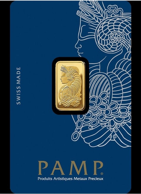 Fortuna Gold Bar 24K weighing 5 grams