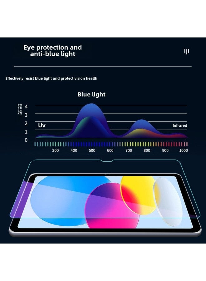 Suitable For Ipad Tempered Film Ipad9 Generation 2022 Air5/4 Protective Film Ipad11 Inch 10.2/9.7 Inch-Color:12d Explosion-proof Diamond Film  + Free Artifact-Size:Ipad Pro (2018) 11inch - Image 4