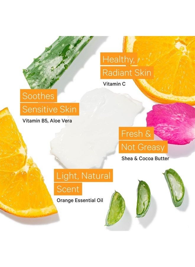 Tree to Tub - Citrus Shea Body Butter - Moisturizing Cream for Dry & Sensitive Skin, Vitamin C & Organic Cocoa, 6.7oz - Image 1