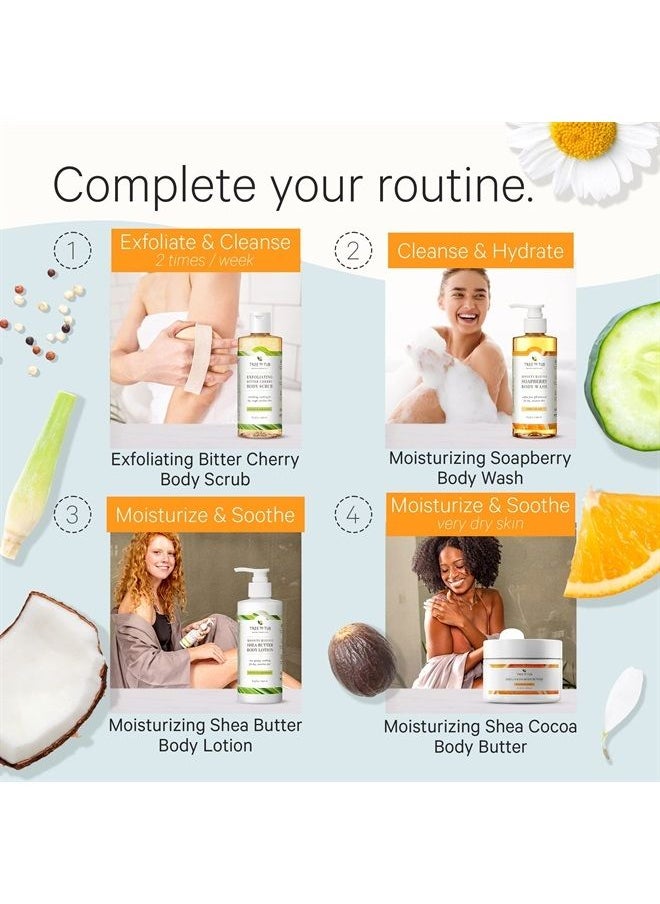 Tree to Tub - Citrus Shea Body Butter - Moisturizing Cream for Dry & Sensitive Skin, Vitamin C & Organic Cocoa, 6.7oz - Image 1
