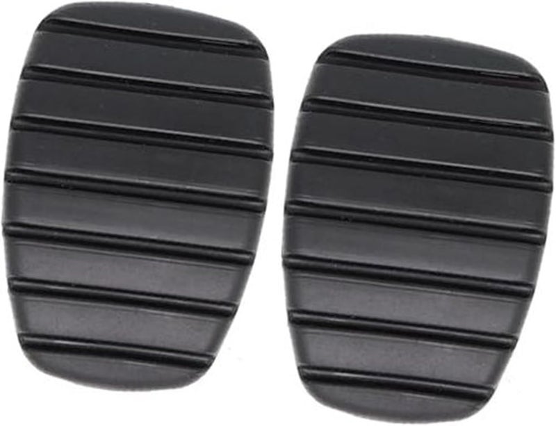Wivplex Car Clutch Pedal Pad Cover - Black (2 Pieces) - Image 1