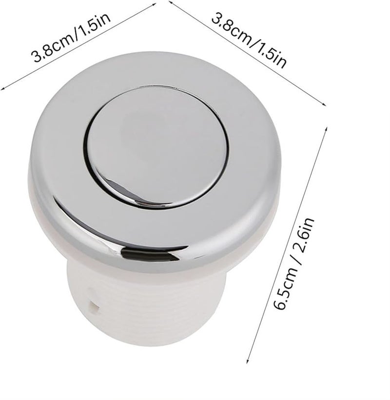 مفتاح هوائي لتفريغ القمامة بتصميم ممتاز ومتين باللون الأبيض - Image 4