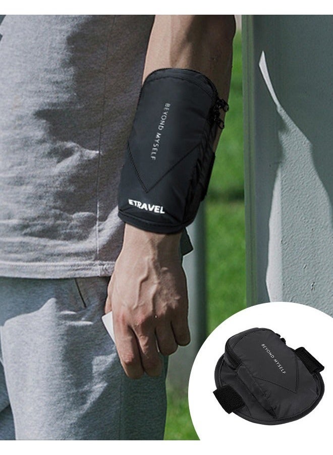 أس تس إل حامل سوار الهاتف الخلوي للهاتف المحمول، سوار ذراع الجري المقاوم للماء معصم، حامل هاتف خلوي عاكس لممارسة التمارين الرياضية، متوافق مع الهواتف الذكية حتى 7 بوصة والأشياء الصغيرة - Image 1