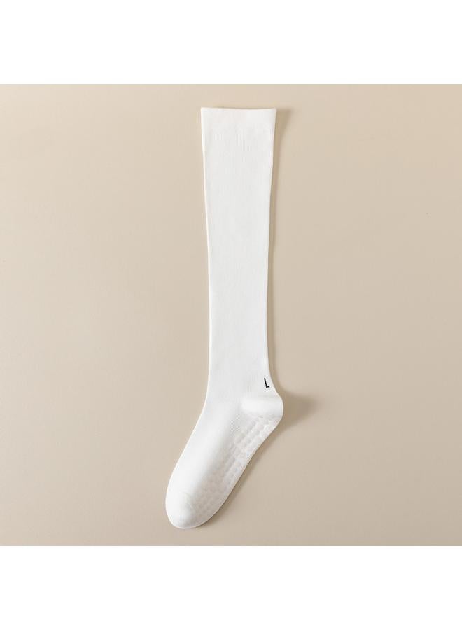 Bluejw Yoga Socks Professional Non-slip Calf Socks Women's Fitness Dance Pressure Long Barrel Pilates Sports Muscle Socks - Image 1