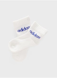 Adidas Kids 5 Pack Linear Ankle Socks  - Image 3