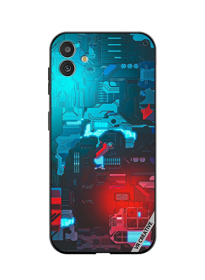 VR CREATIVE Protective Case Cover For Samsung Galaxy M13 5G Tech M7 Design  Multicolour - Image 1