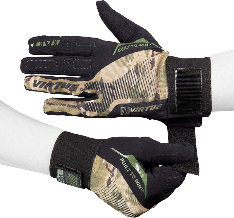VIRTUE Breakout Gloves - Multi-Sport Ripstop Full Finger Paintball Gloves - Image 4