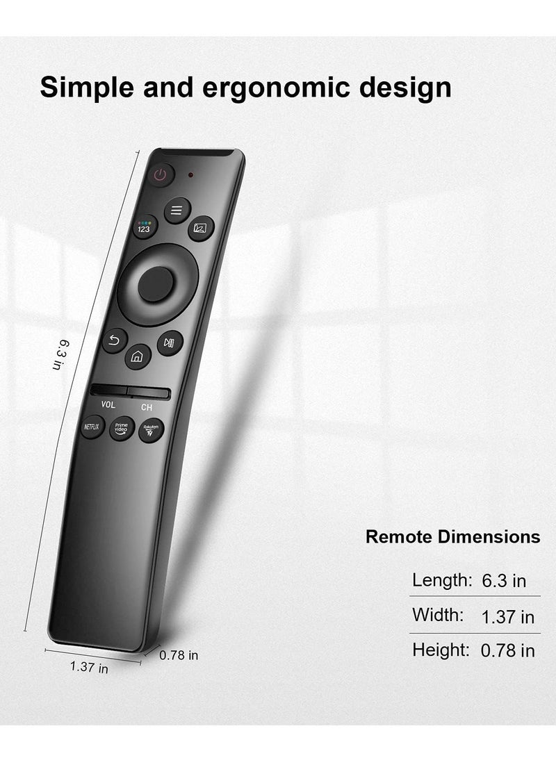 ELTRAZONE Universal remote-control for samsung smart-tv, remote-replacement of hdtv 4k uhd curved qled and more tvs, with netflix prime-video buttons - Image 5
