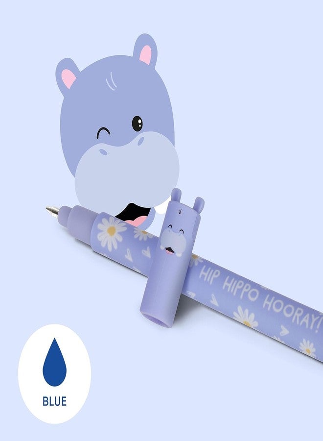 Legami Erasable Gel Pen: Hippo - Image 2