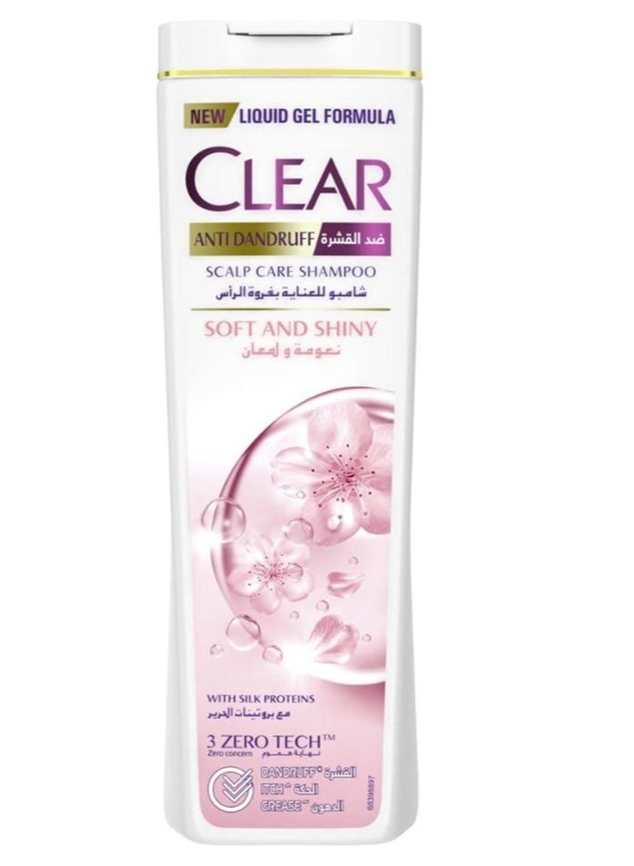 Clear Female Shampoo Soft & Shiny 600ml - Image 1